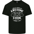 This Is What an Awesome Cook Looks Like Mens Cotton T-Shirt Tee Top Black