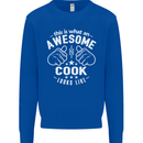 This Is What an Awesome Cook Looks Like Mens Sweatshirt Jumper Royal Blue