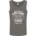 This Is What an Awesome Cook Looks Like Mens Vest Tank Top Charcoal