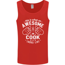 This Is What an Awesome Cook Looks Like Mens Vest Tank Top Red