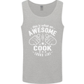 This Is What an Awesome Cook Looks Like Mens Vest Tank Top Sports Grey