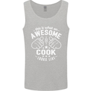 This Is What an Awesome Cook Looks Like Mens Vest Tank Top Sports Grey