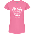 This Is What an Awesome Cook Looks Like Womens Petite Cut T-Shirt Azalea