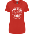 This Is What an Awesome Cook Looks Like Womens Wider Cut T-Shirt Red