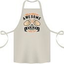 This Is What an Awesome Dad Cotton Apron 100% Organic Natural