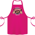 This Is What an Awesome Dad Father's Day Cotton Apron 100% Organic Pink