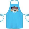 This Is What an Awesome Dad Father's Day Cotton Apron 100% Organic Turquoise