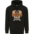 This Is What an Awesome Dad Father's Day Mens 80% Cotton Hoodie Black