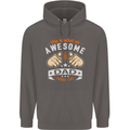 This Is What an Awesome Dad Father's Day Mens 80% Cotton Hoodie Charcoal