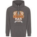 This Is What an Awesome Dad Father's Day Mens 80% Cotton Hoodie Charcoal