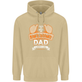 This Is What an Awesome Dad Father's Day Mens 80% Cotton Hoodie Sand