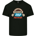 This Is What an Awesome Dad Father's Day Mens Cotton T-Shirt Tee Top Black