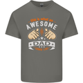 This Is What an Awesome Dad Father's Day Mens Cotton T-Shirt Tee Top Charcoal
