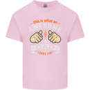 This Is What an Awesome Dad Father's Day Mens Cotton T-Shirt Tee Top Light Pink