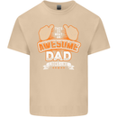 This Is What an Awesome Dad Father's Day Mens Cotton T-Shirt Tee Top Sand