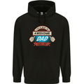 This Is What an Awesome Dad Father's Day Mens Hoodie Black