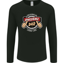 This Is What an Awesome Dad Father's Day Mens Long Sleeve T-Shirt Black
