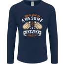 This Is What an Awesome Dad Father's Day Mens Long Sleeve T-Shirt Navy Blue