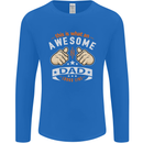 This Is What an Awesome Dad Father's Day Mens Long Sleeve T-Shirt Royal Blue