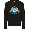 This Is What an Awesome Dad Father's Day Mens Sweatshirt Jumper Black
