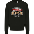 This Is What an Awesome Dad Father's Day Mens Sweatshirt Jumper Black
