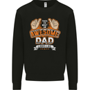 This Is What an Awesome Dad Father's Day Mens Sweatshirt Jumper Black