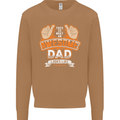 This Is What an Awesome Dad Father's Day Mens Sweatshirt Jumper Caramel Latte