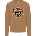 This Is What an Awesome Dad Father's Day Mens Sweatshirt Jumper Caramel Latte