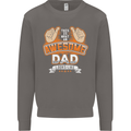 This Is What an Awesome Dad Father's Day Mens Sweatshirt Jumper Charcoal