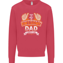 This Is What an Awesome Dad Father's Day Mens Sweatshirt Jumper Heliconia