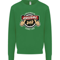 This Is What an Awesome Dad Father's Day Mens Sweatshirt Jumper Irish Green
