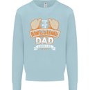 This Is What an Awesome Dad Father's Day Mens Sweatshirt Jumper Light Blue