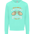 This Is What an Awesome Dad Father's Day Mens Sweatshirt Jumper Peppermint