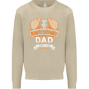 This Is What an Awesome Dad Father's Day Mens Sweatshirt Jumper Sand