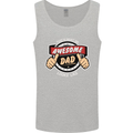 This Is What an Awesome Dad Father's Day Mens Vest Tank Top Sports Grey