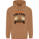 This Is What an Awesome Dad Mens 80% Cotton Hoodie Caramel Latte