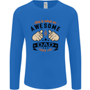 This Is What an Awesome Dad Mens Long Sleeve T-Shirt Royal Blue