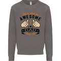 This Is What an Awesome Dad Mens Sweatshirt Jumper Charcoal
