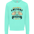 This Is What an Awesome Dad Mens Sweatshirt Jumper Peppermint