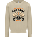 This Is What an Awesome Dad Mens Sweatshirt Jumper Sand