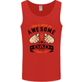 This Is What an Awesome Dad Mens Vest Tank Top Red