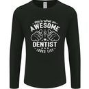 This Is What an Awesome Dentist Looks Like Mens Long Sleeve T-Shirt Black