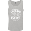 This Is What an Awesome Doctor Looks Like Mens Vest Tank Top Sports Grey