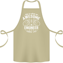 This Is What an Awesome Engineer Looks Like Cotton Apron 100% Organic Khaki