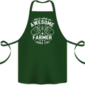This Is What an Awesome Farmer Looks Like Cotton Apron 100% Organic Forest Green