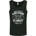 This Is What an Awesome Florist Looks Like Mens Vest Tank Top Black