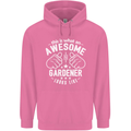 This Is What an Awesome Gardener Looks Like Mens 80% Cotton Hoodie Azelea