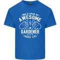 This Is What an Awesome Gardener Looks Like Mens Cotton T-Shirt Tee Top Royal Blue