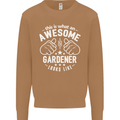 This Is What an Awesome Gardener Looks Like Mens Sweatshirt Jumper Caramel Latte