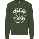 This Is What an Awesome Gardener Looks Like Mens Sweatshirt Jumper Forest Green